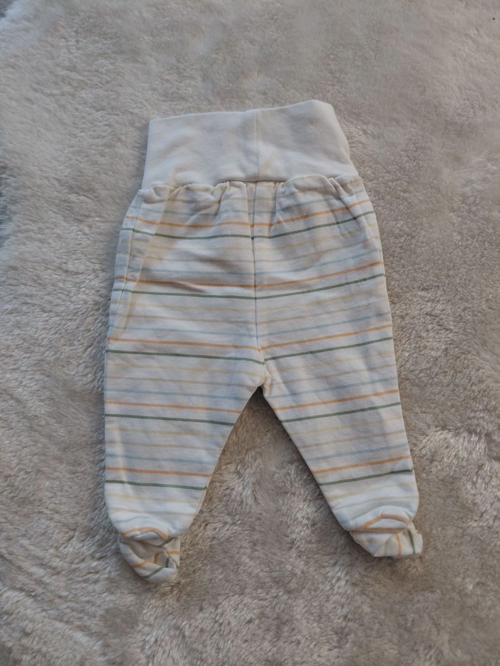Calça com pés h&m 50 cm nascimento 1 mês – photo 3